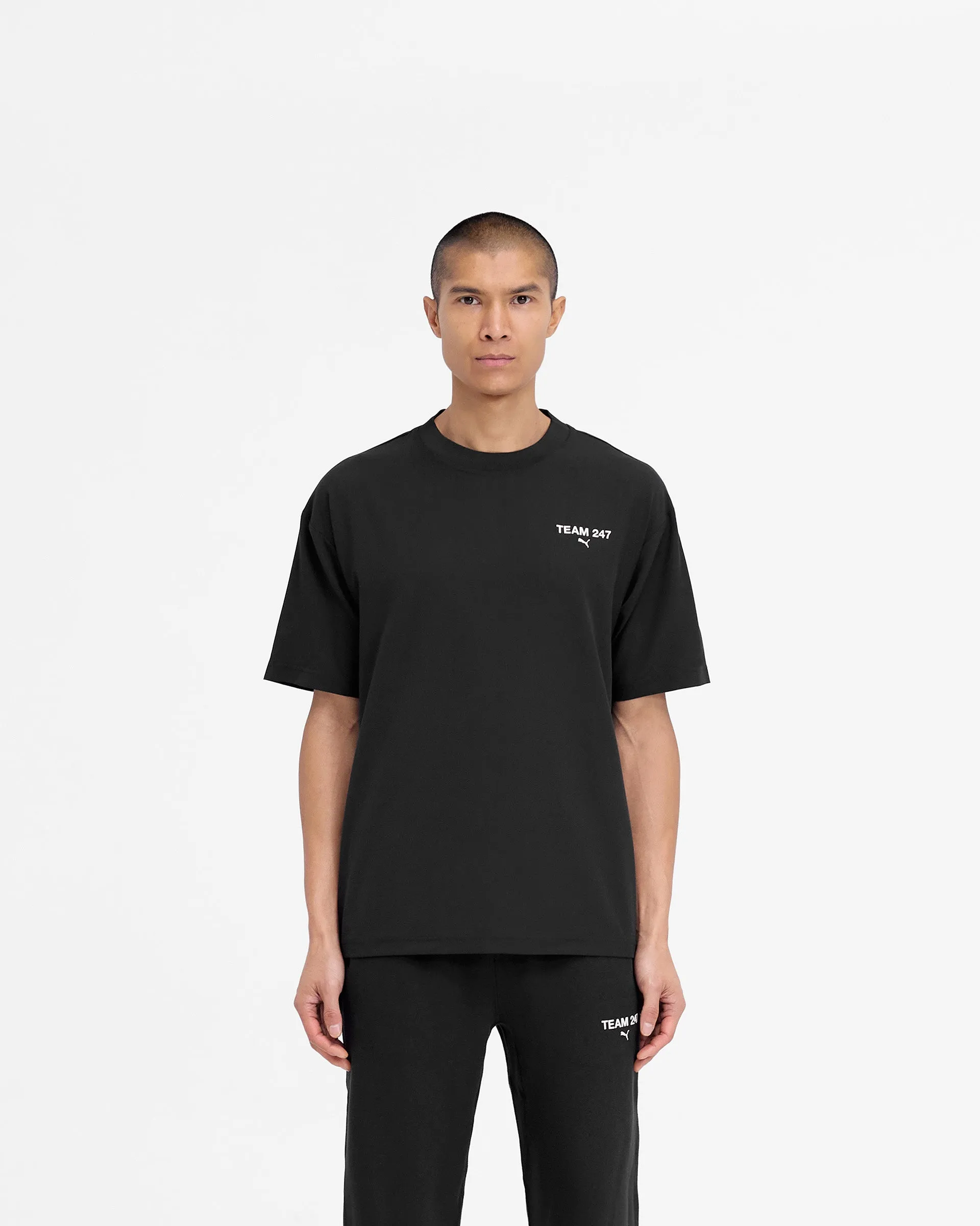 247 X Puma Oversized T-Shirt - Black