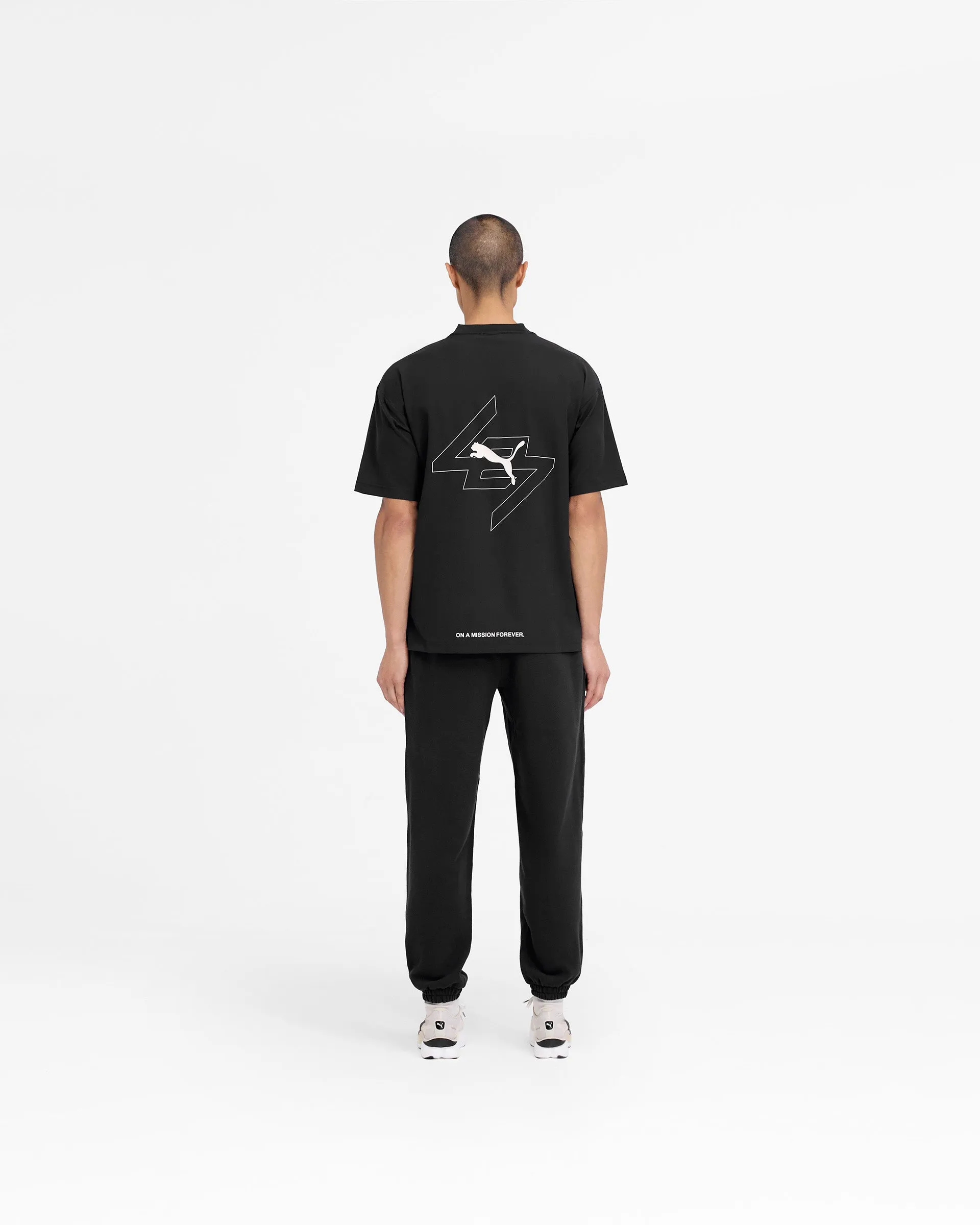 247 X Puma Oversized T-Shirt - Black
