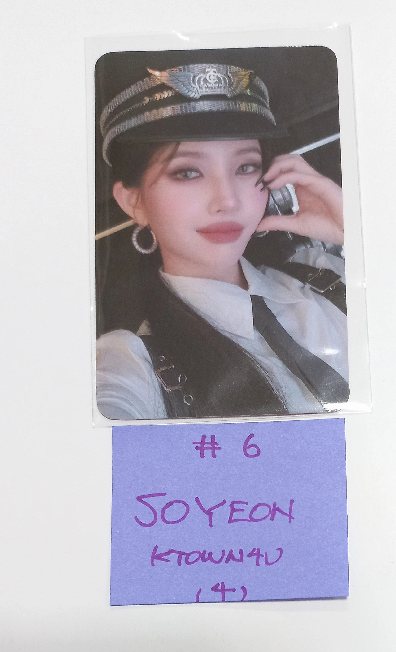 (g) I-DLE "2" 2nd Full Album - Ktown4U Lucky Draw Event Photocard [24.1.30]