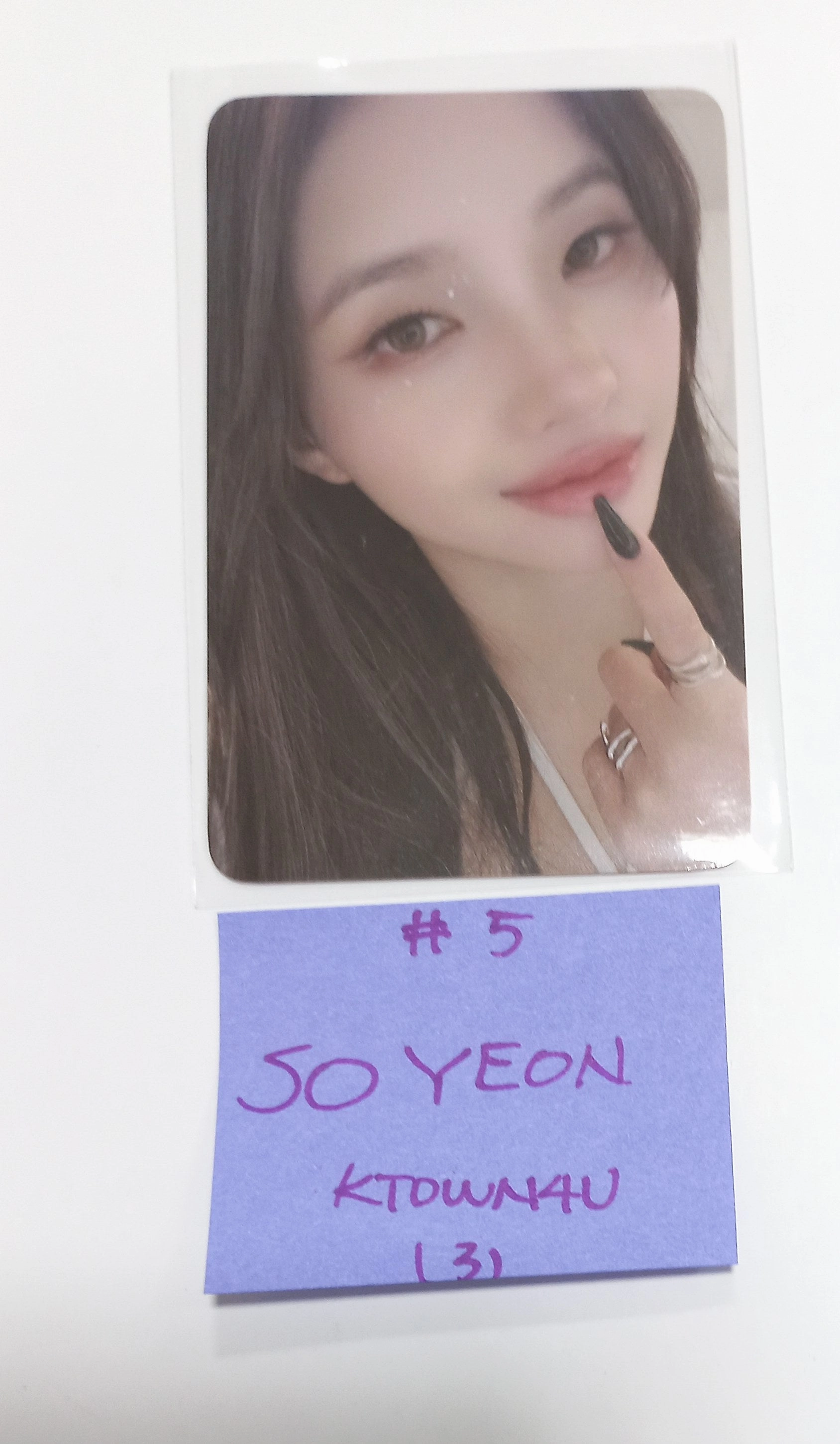(g) I-DLE "2" 2nd Full Album - Ktown4U Lucky Draw Event Photocard [24.1.30]