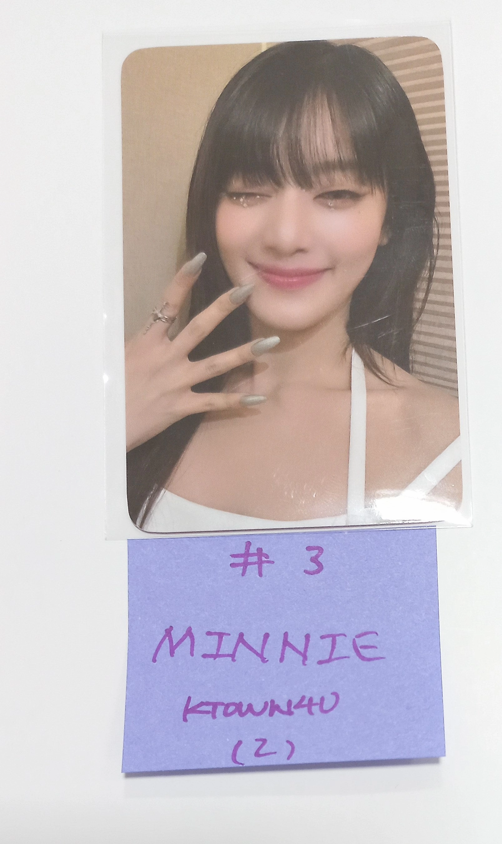 (g) I-DLE "2" 2nd Full Album - Ktown4U Lucky Draw Event Photocard [24.1.30]