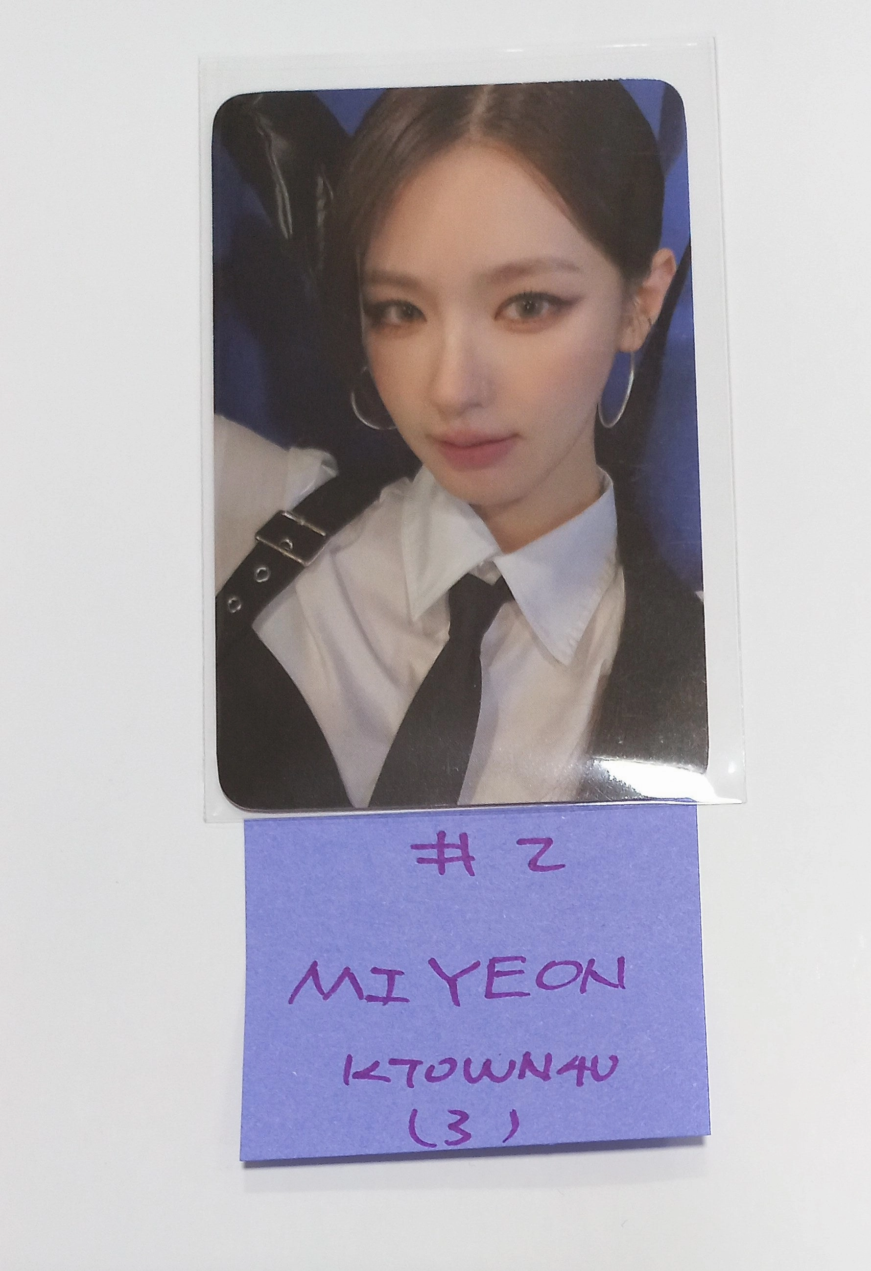 (g) I-DLE "2" 2nd Full Album - Ktown4U Lucky Draw Event Photocard [24.1.30]
