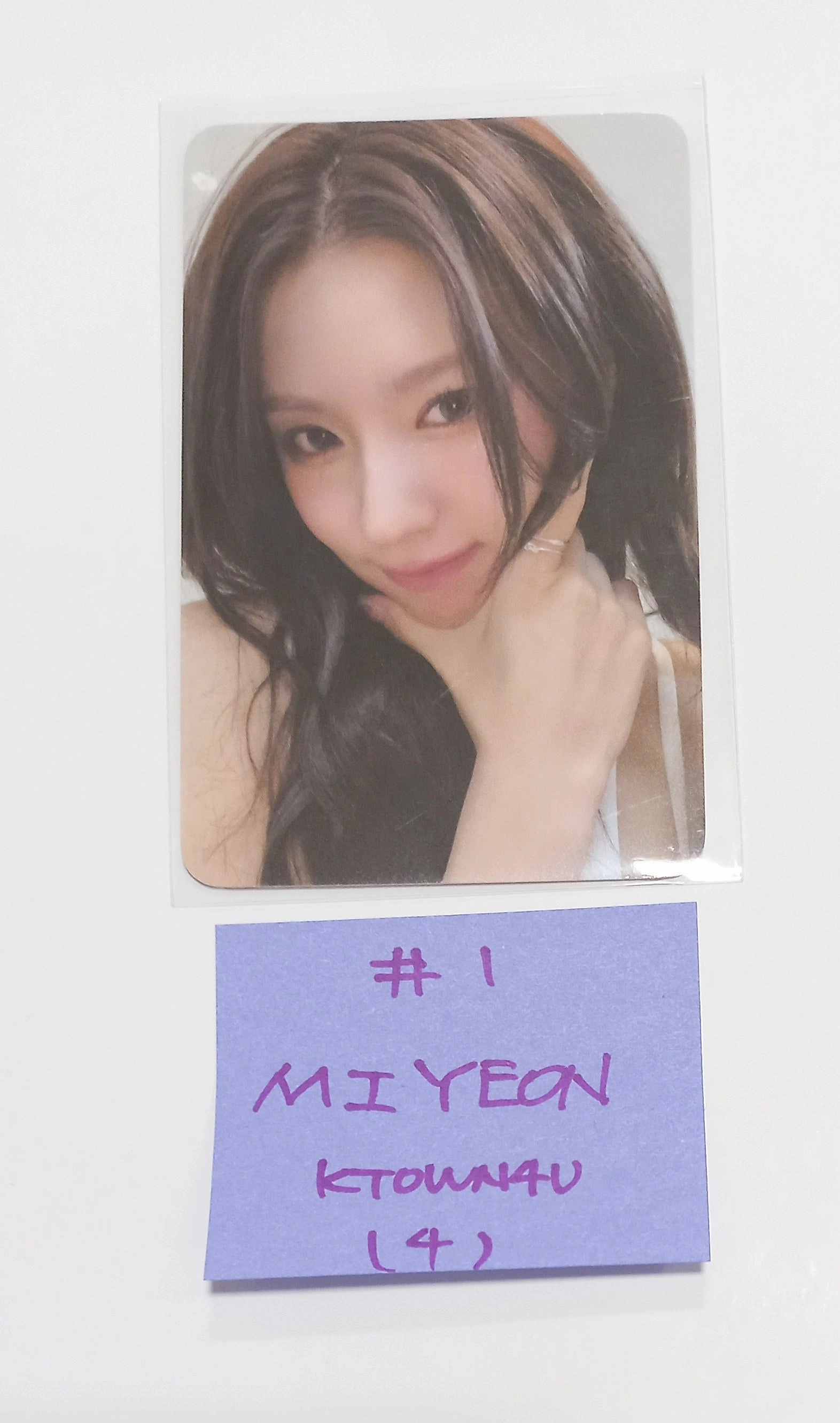 (g) I-DLE "2" 2nd Full Album - Ktown4U Lucky Draw Event Photocard [24.1.30]