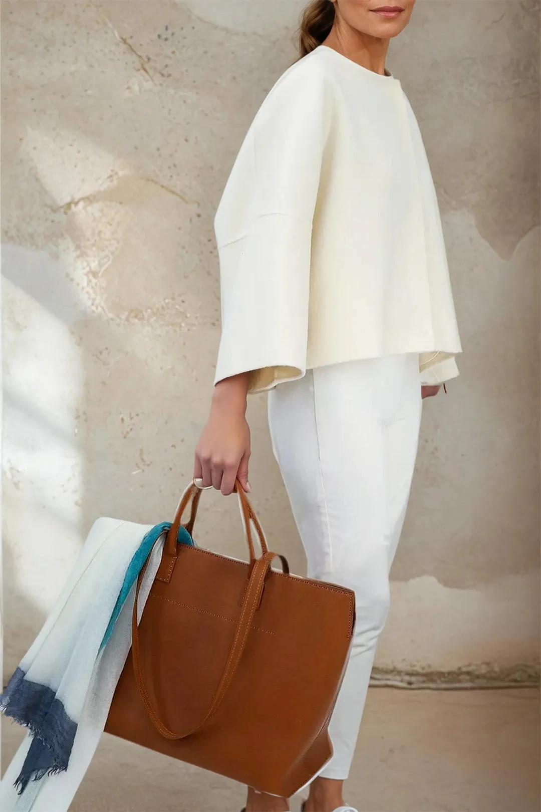 ADELAIDE SNAP JACKET IN DOUBLE-FACE CASHMERE WOOL