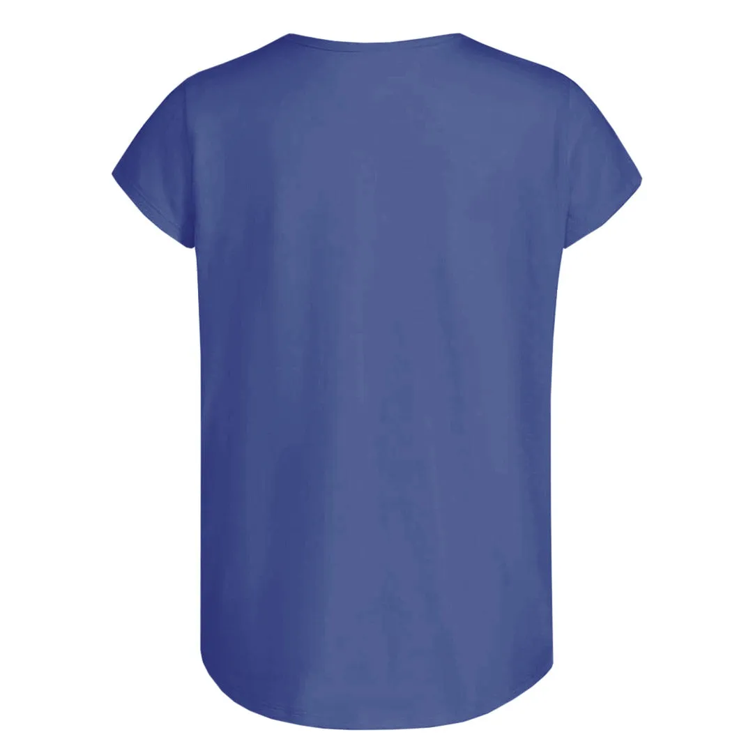 adidas - Girls' (Junior) Badge Of Sport T-Shirt (GC4377 BLU)