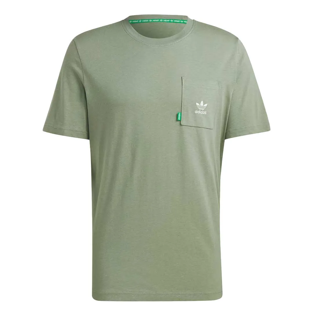adidas - Men's Essentials  Made With Hemp T-Shirt (HR2955)