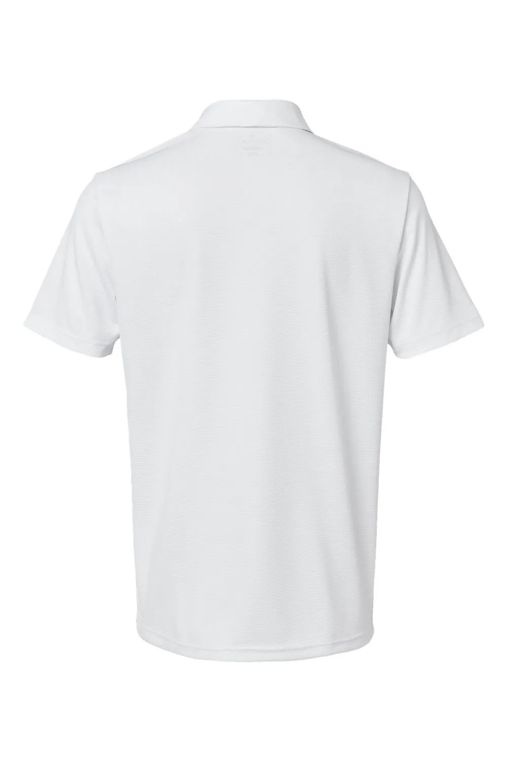 Adidas Mens Micro Pique Short Sleeve Polo Shirt - White
