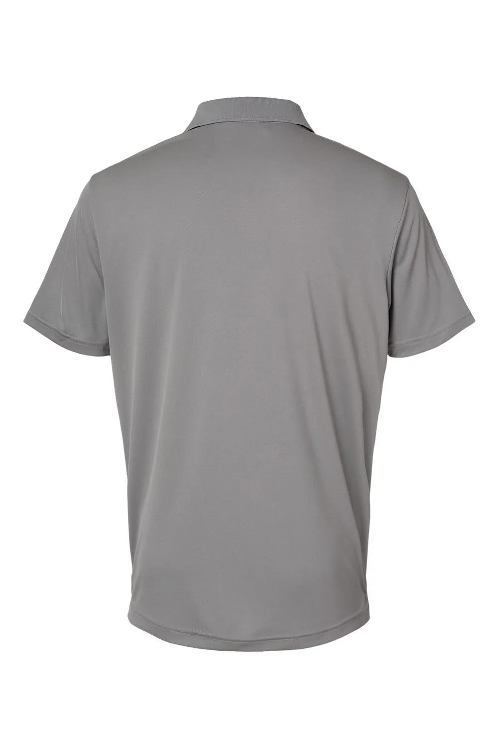 Adidas Mens Performance UPF 50  Short Sleeve Polo Shirt - Grey