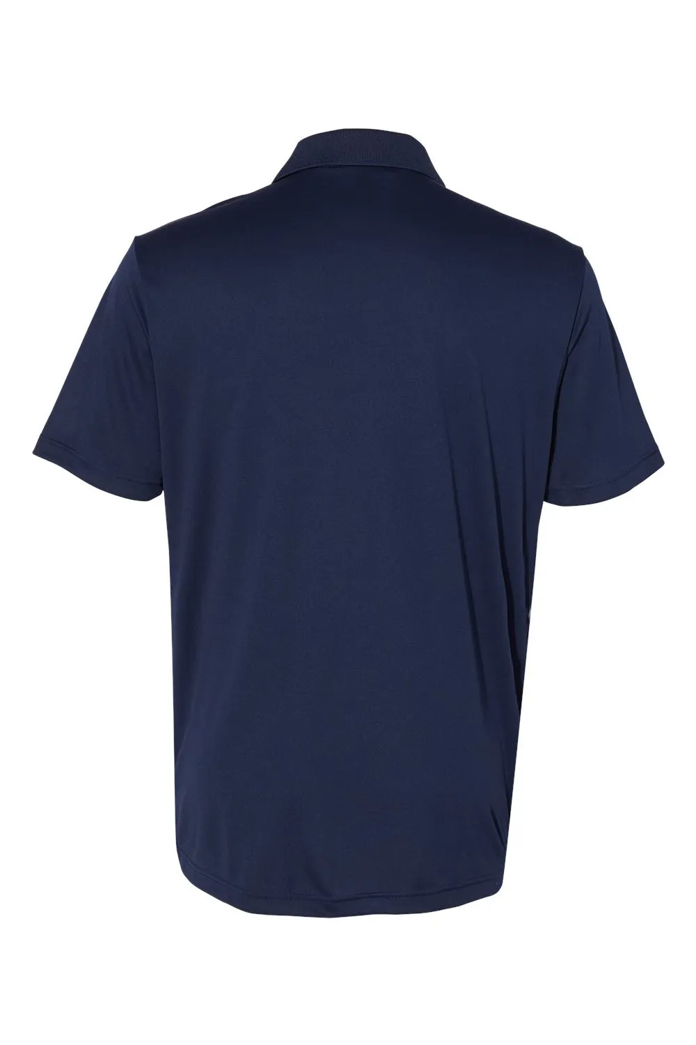 Adidas Mens Performance UPF 50  Short Sleeve Polo Shirt - Navy Blue