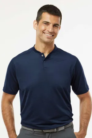 Adidas Mens Sport Collar Short Sleeve Polo Shirt - Collegiate Navy Blue