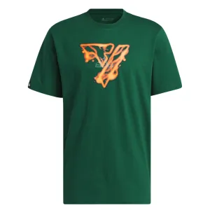 adidas - Men's Trae Young Fire Graphic T-Shirt (II7793)