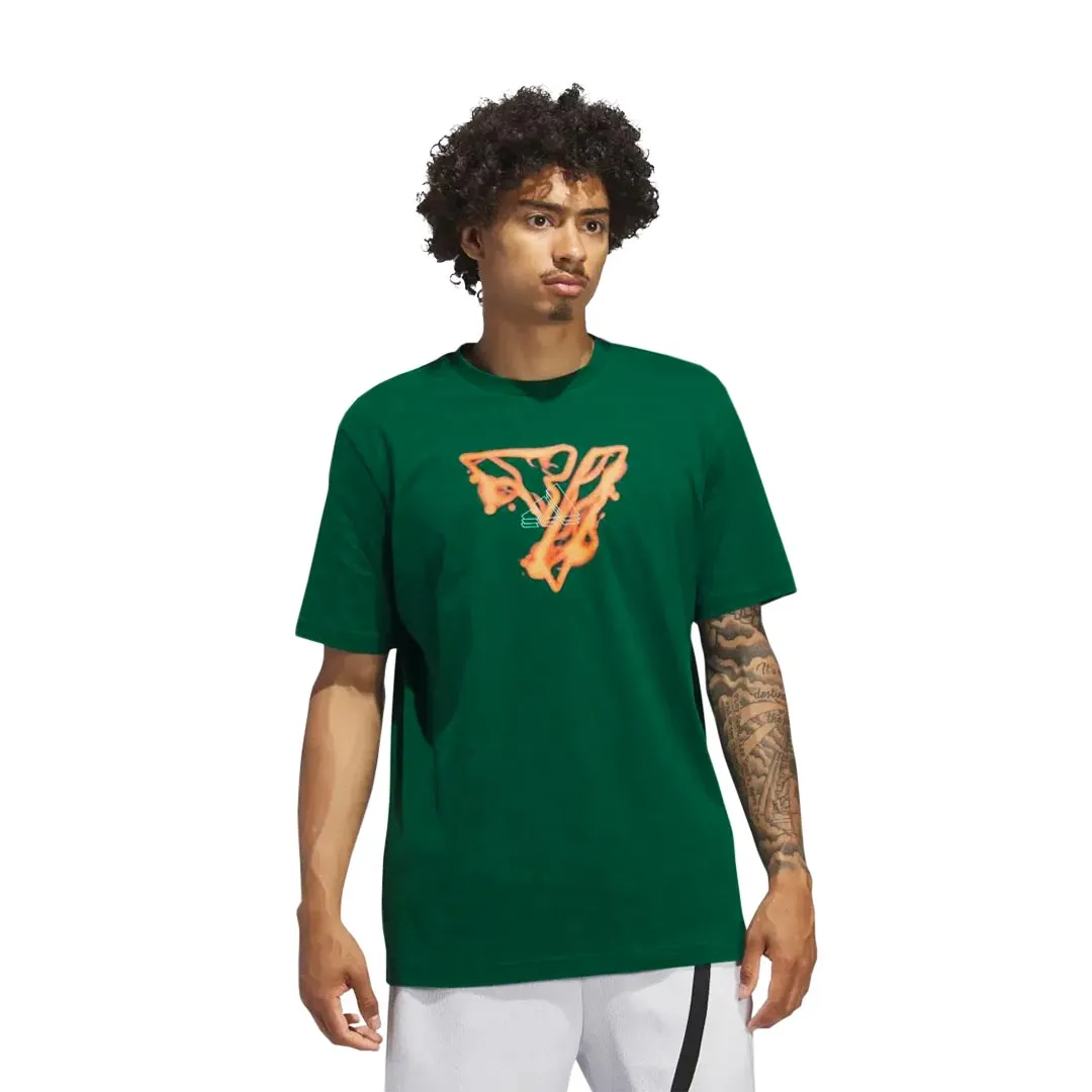 adidas - Men's Trae Young Fire Graphic T-Shirt (II7793)
