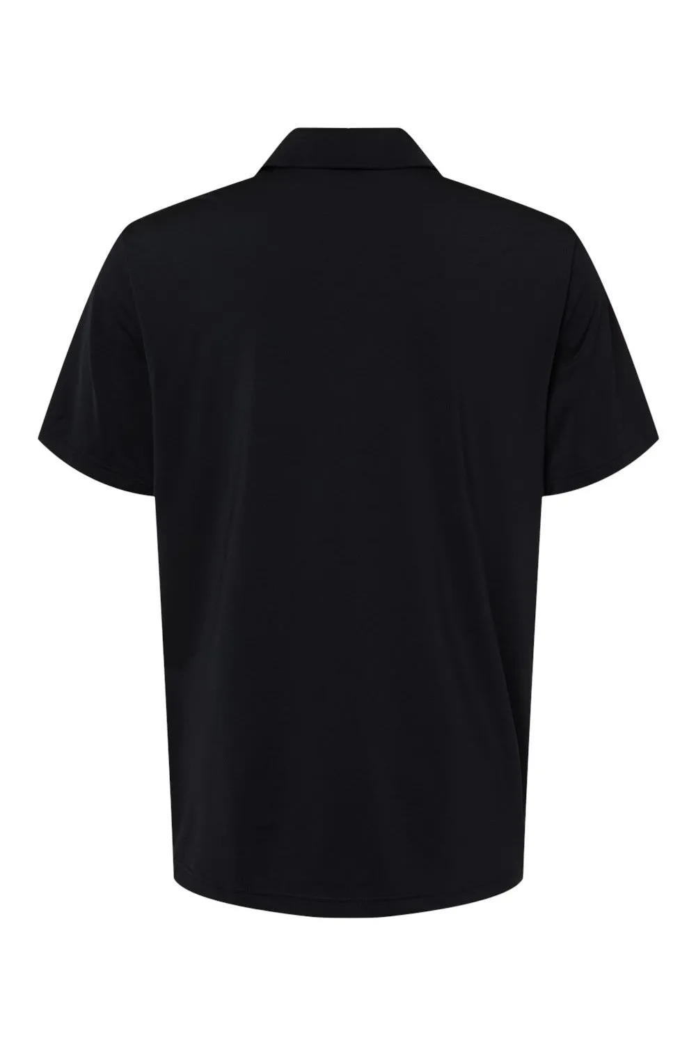 Adidas Mens Ultimate Moisture Wicking Short Sleeve Polo Shirt - Black