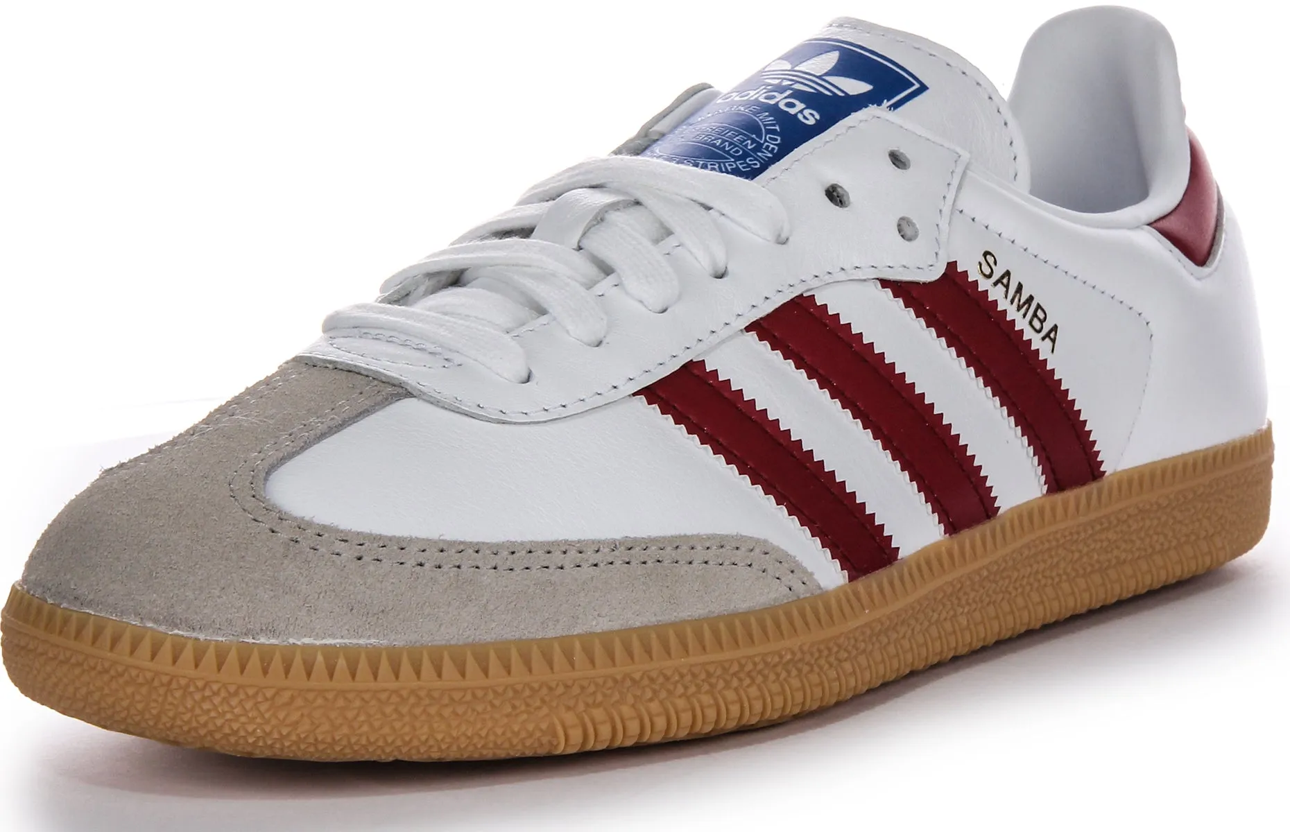 Adidas Samba OG In White Red Shoes Adidas
