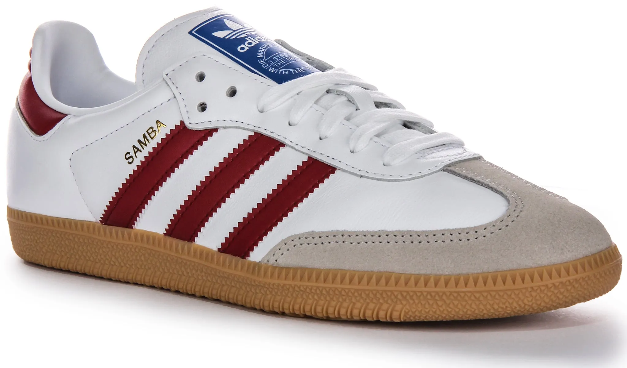 Adidas Samba OG In White Red Shoes Adidas