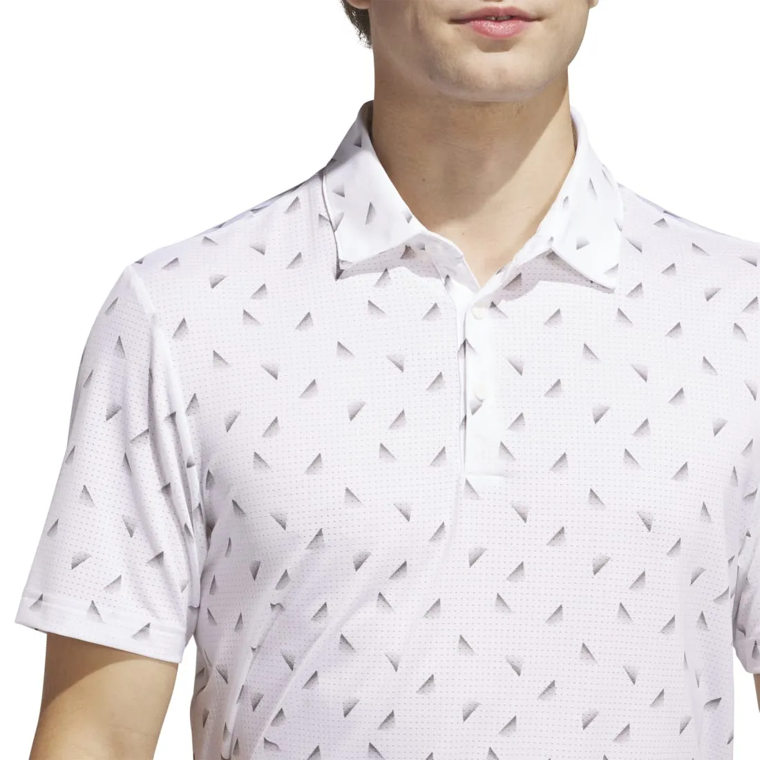 adidas Ultimate 365 Printed Mesh Golf Polo Shirt JF4908