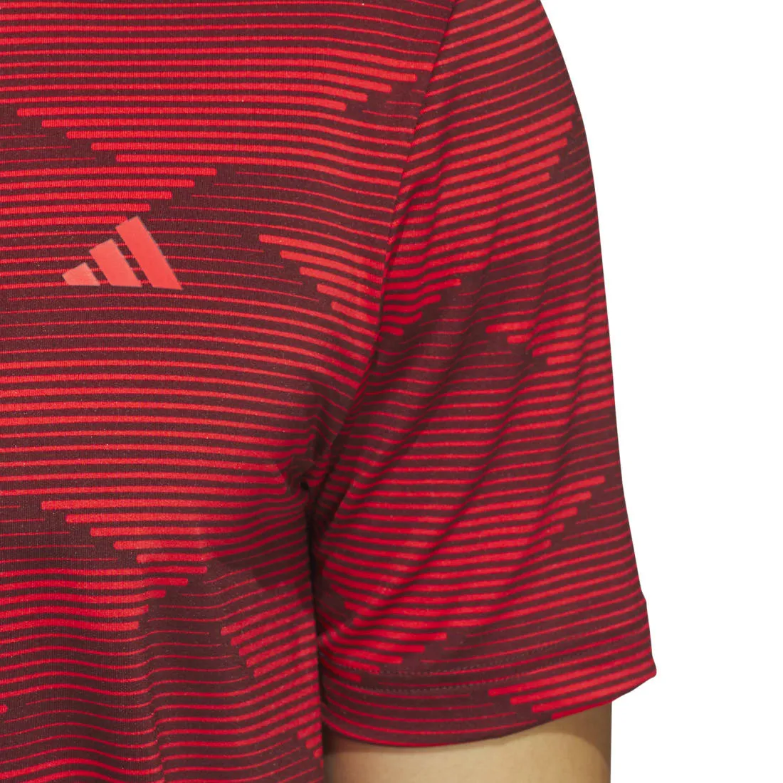 adidas Ultimate 365 Wave Print Golf Polo Shirt JF4899