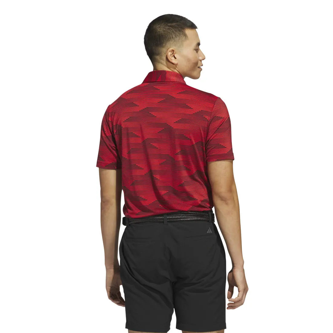 adidas Ultimate 365 Wave Print Golf Polo Shirt JF4899