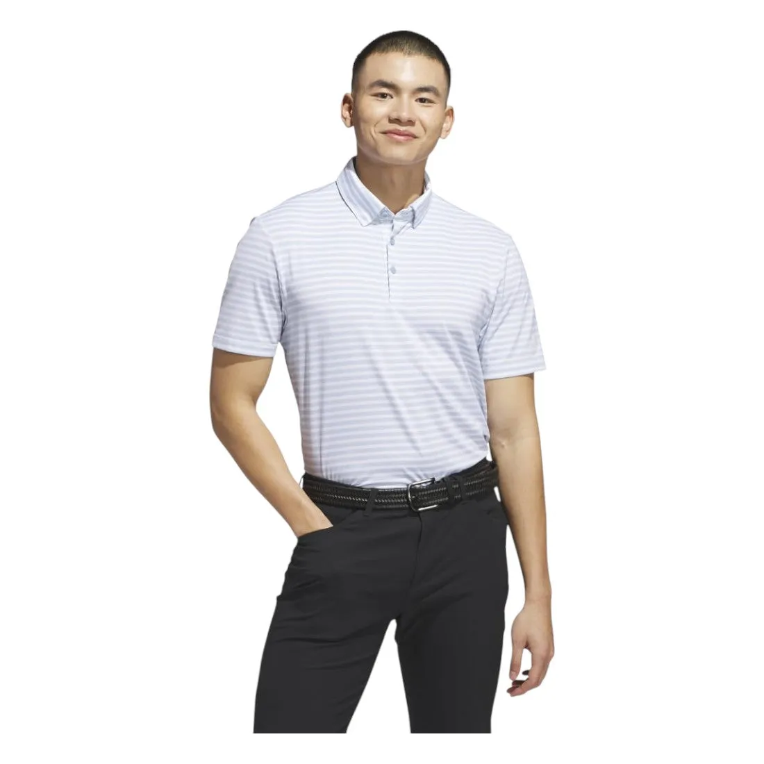 adidas Ultimate365 Stripe Golf Polo Shirt JP0475