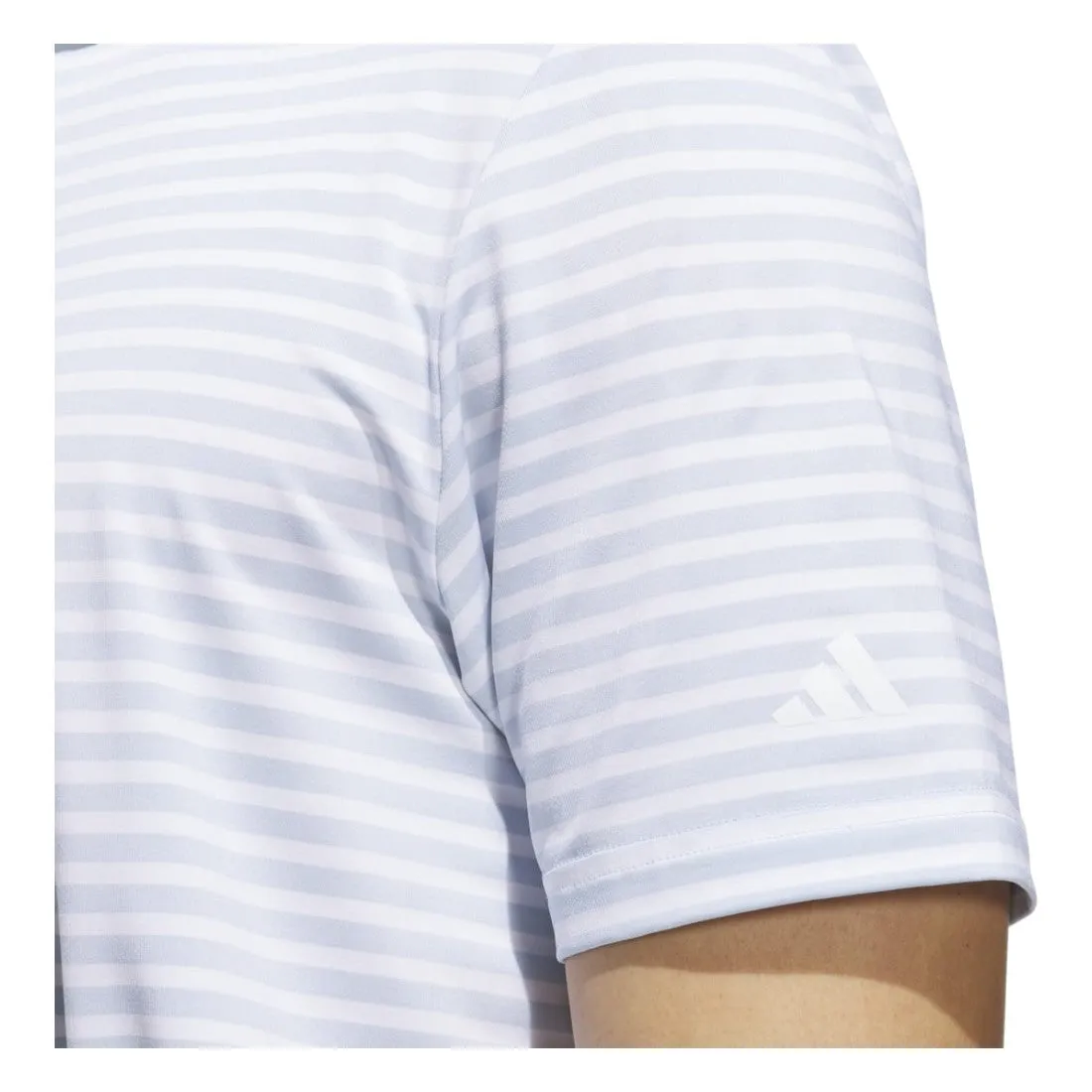 adidas Ultimate365 Stripe Golf Polo Shirt JP0475
