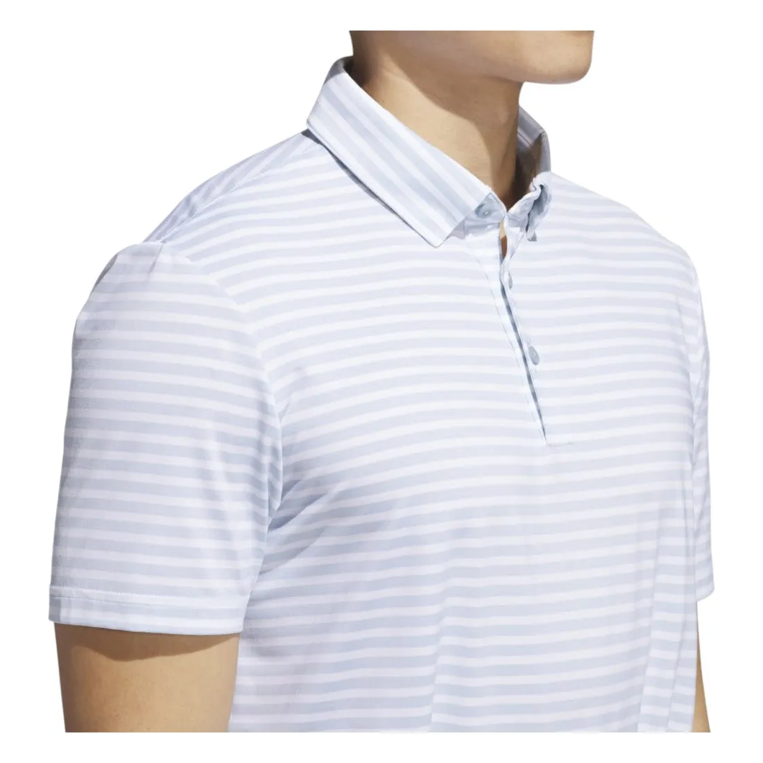 adidas Ultimate365 Stripe Golf Polo Shirt JP0475