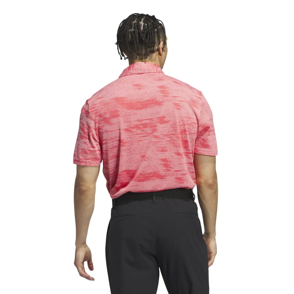 adidas Ultimate365 Textured Stripe Golf Polo Shirt IW1404