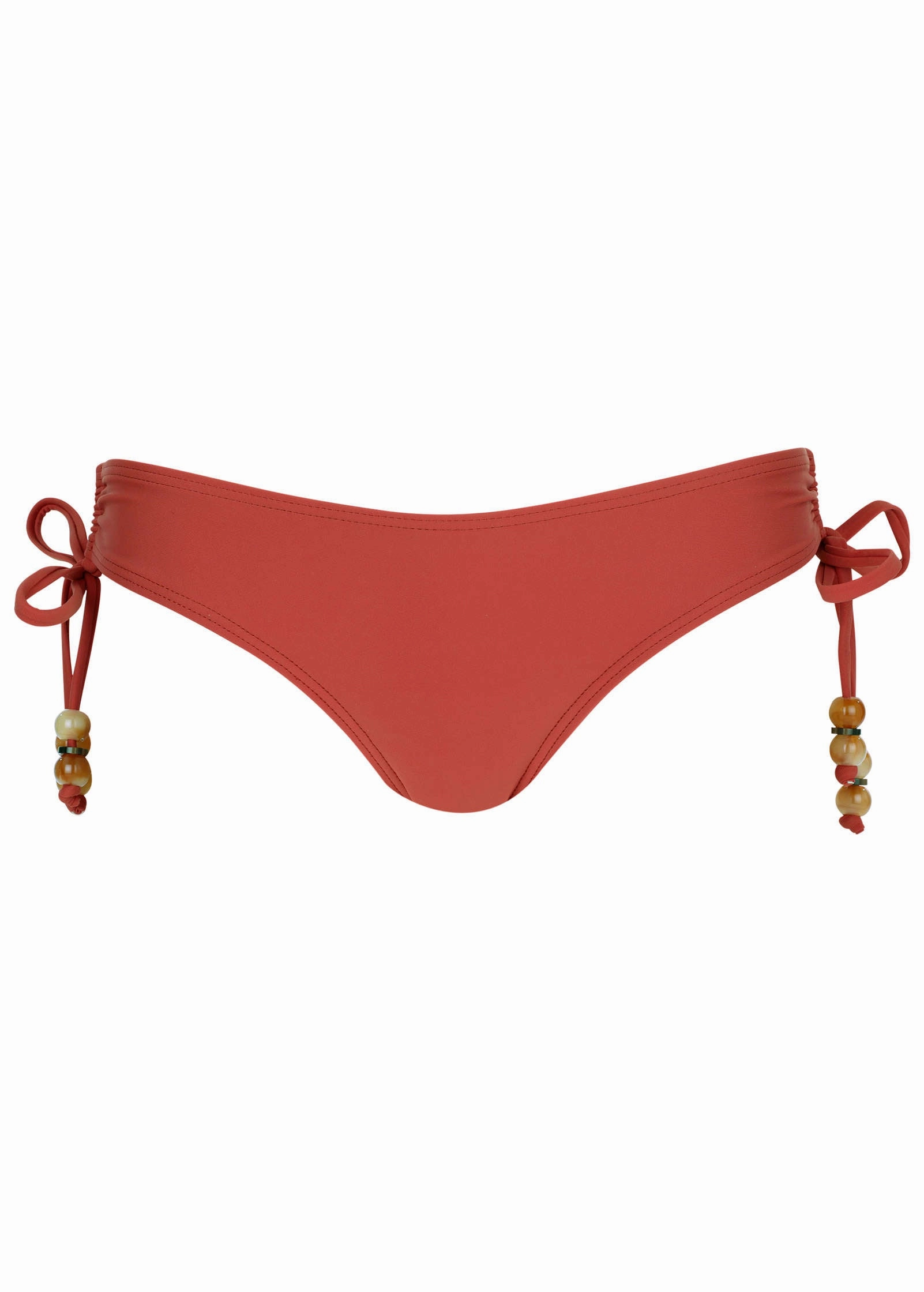 Adjustable Beaded Moderate Bottom  - Cranberry