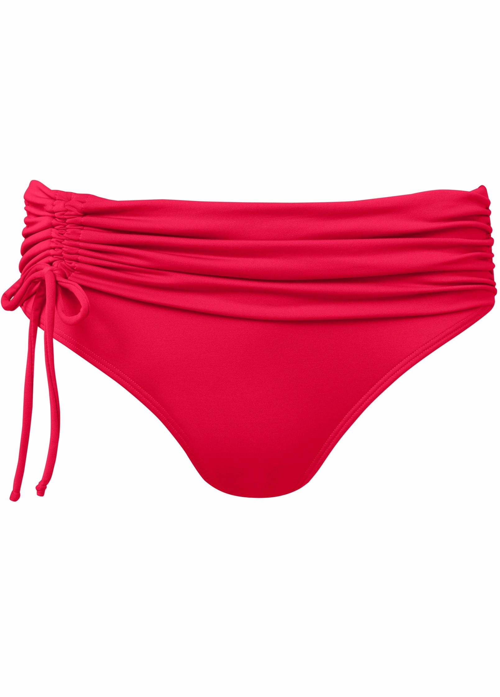 Adjustable Mid-Rise Bottom - Red Hot