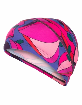 Adult Fabric Swim Cap - Multi-Colour fashy swimwear collection, fashy thermal swimwear