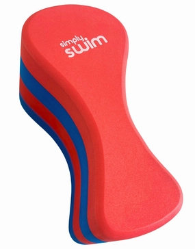 Adult Pull Buoy - Blue/Red simply swimwear online, simply swim brand suits