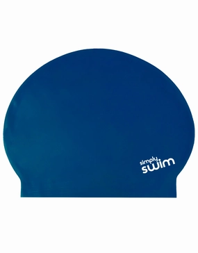 Adult Solid Colours Latex Swim Cap simply swimwear online, simply swim brand suits