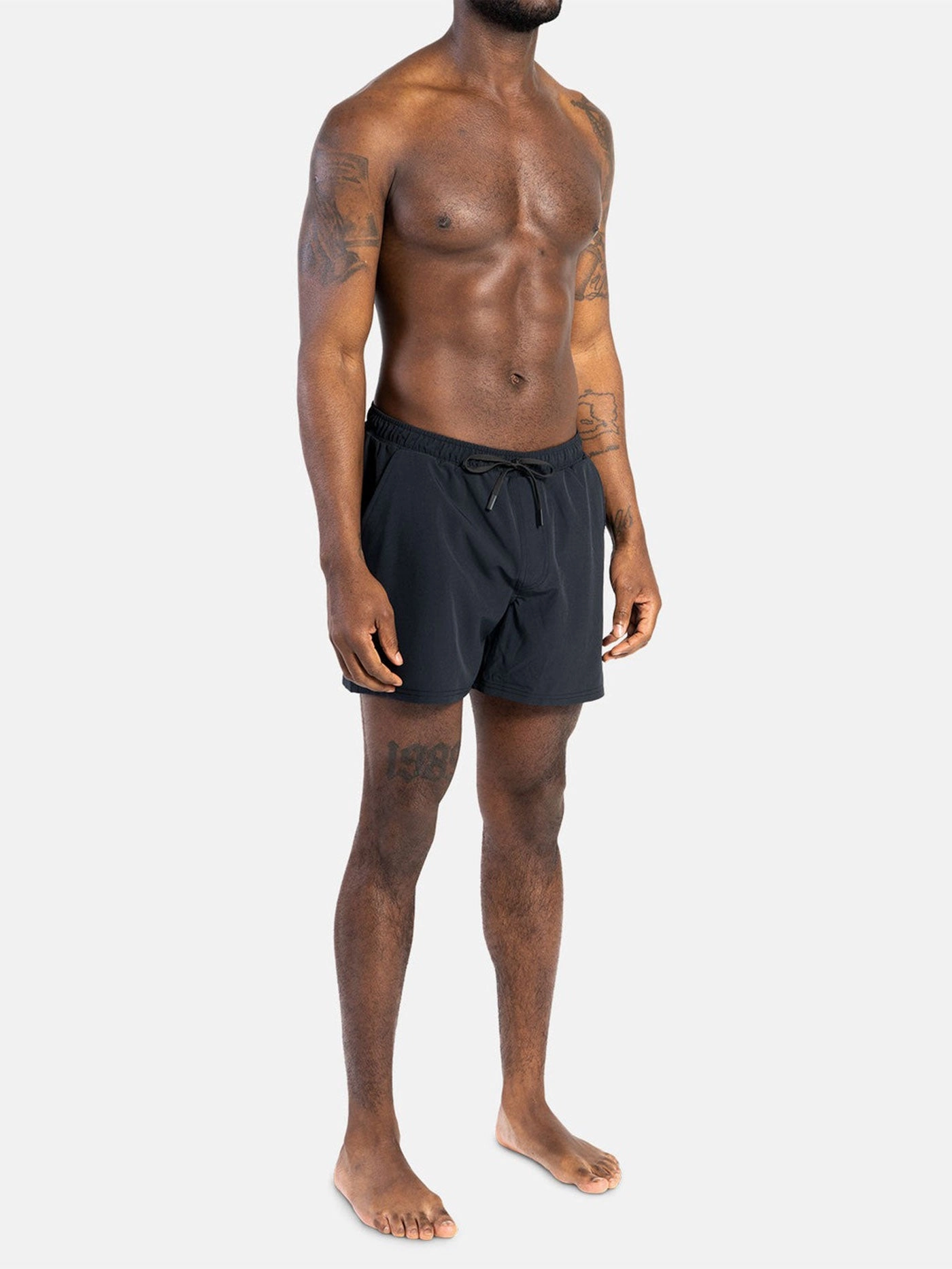 Agua Volley X 2N1 5'' Black Boardshorts