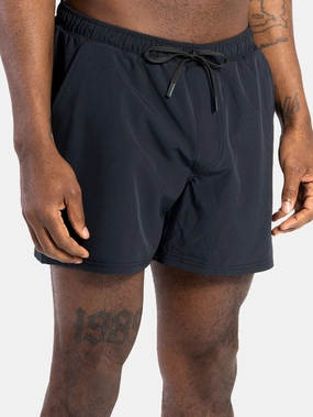 Agua Volley X 2N1 5'' Black Boardshorts men's boardshorts swimwear, long swim shorts for men