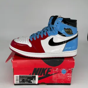 AIR JORDAN 1 FEARLESS UNC CHICAGO SIZE 9.5 CK5666-100
