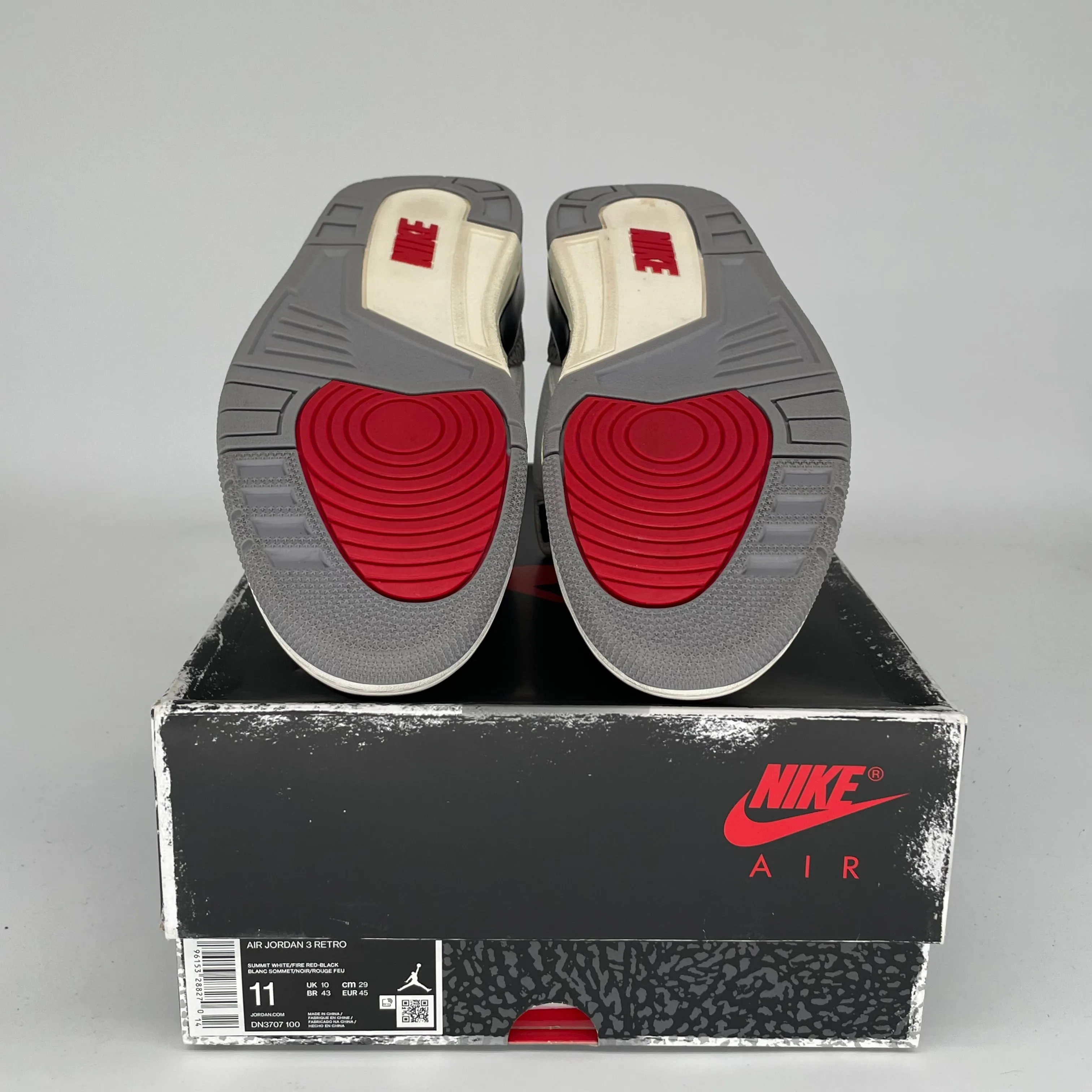 AIR JORDAN 3 WHITE CEMENT REIMAGINED SIZE 11 DN3707-100