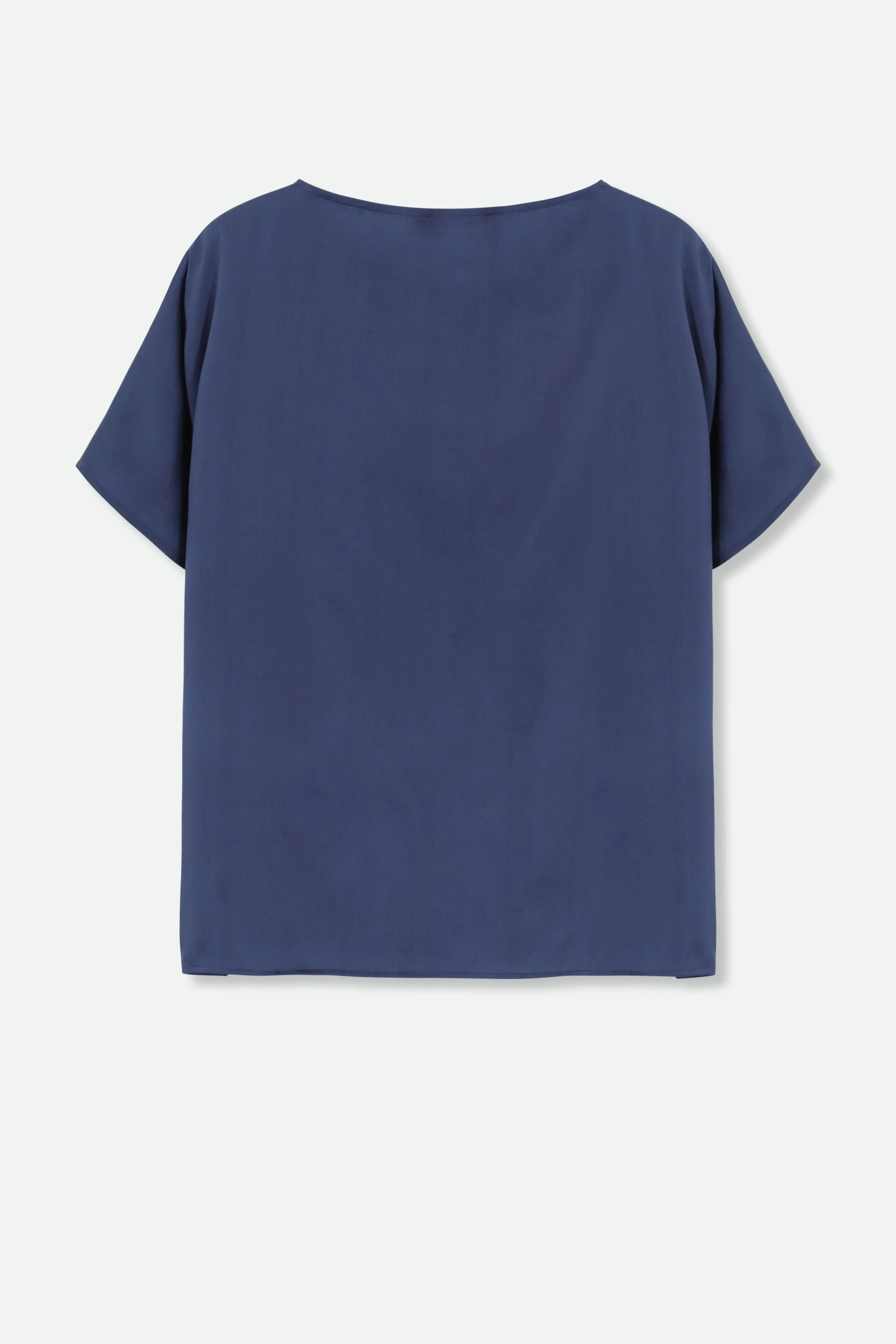 ALBA BLOUSE IN SILK CHARMEUSE