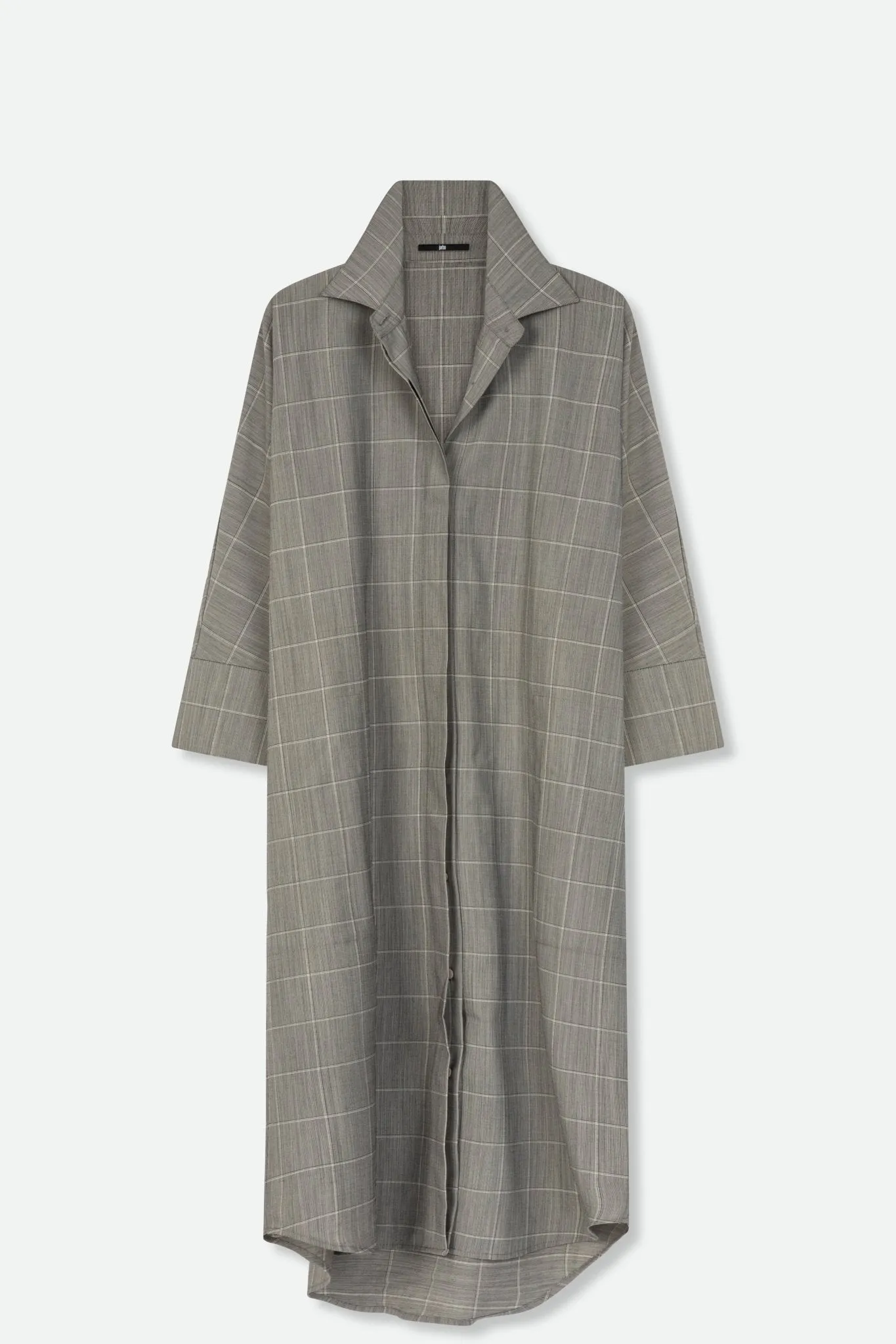 ALEXA DOLMAN SLEEVE DRESS IN FINE TROPICAL ITALIAN WOOL