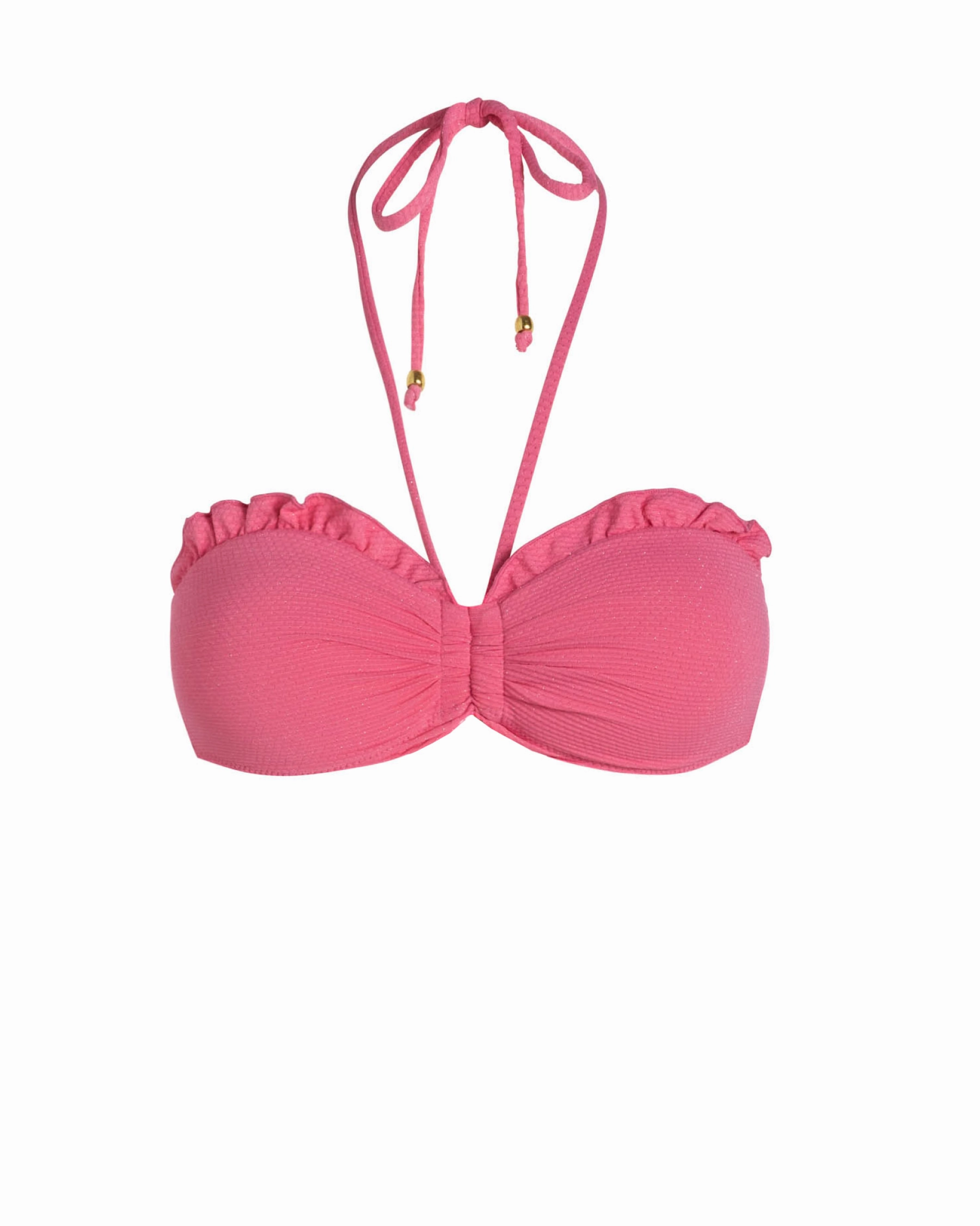 Alexis Top In Hibiscus Metallic high waist swimwear women, swimsuit for women beachwear