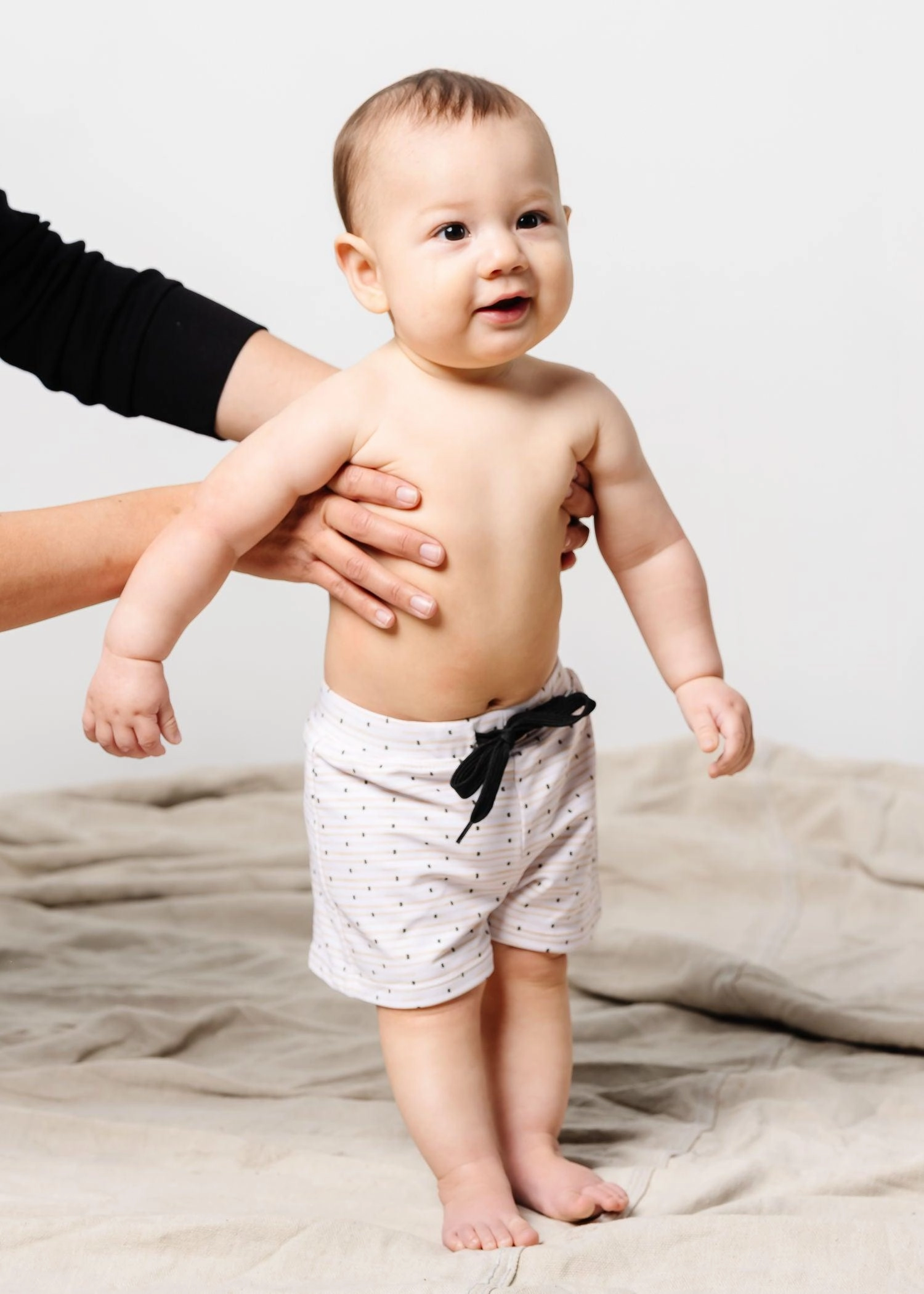 All Neutral | Baby Euro Shorts