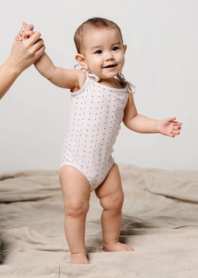 All Neutral | Baby Simply One-Piece girls full coverage swimwear, kids swimwear for pool