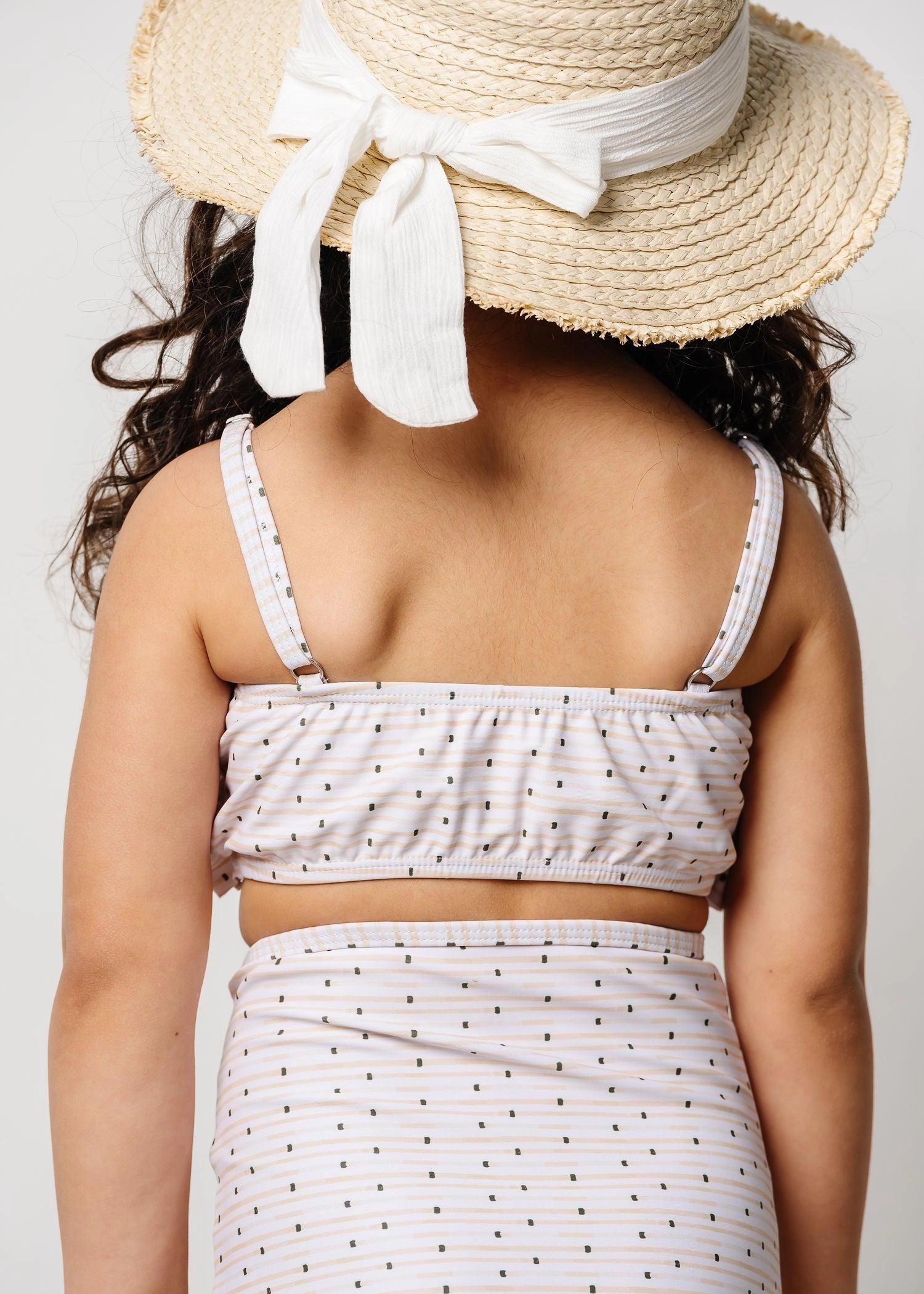 All Neutral | Mini Oversized Ruffle Top