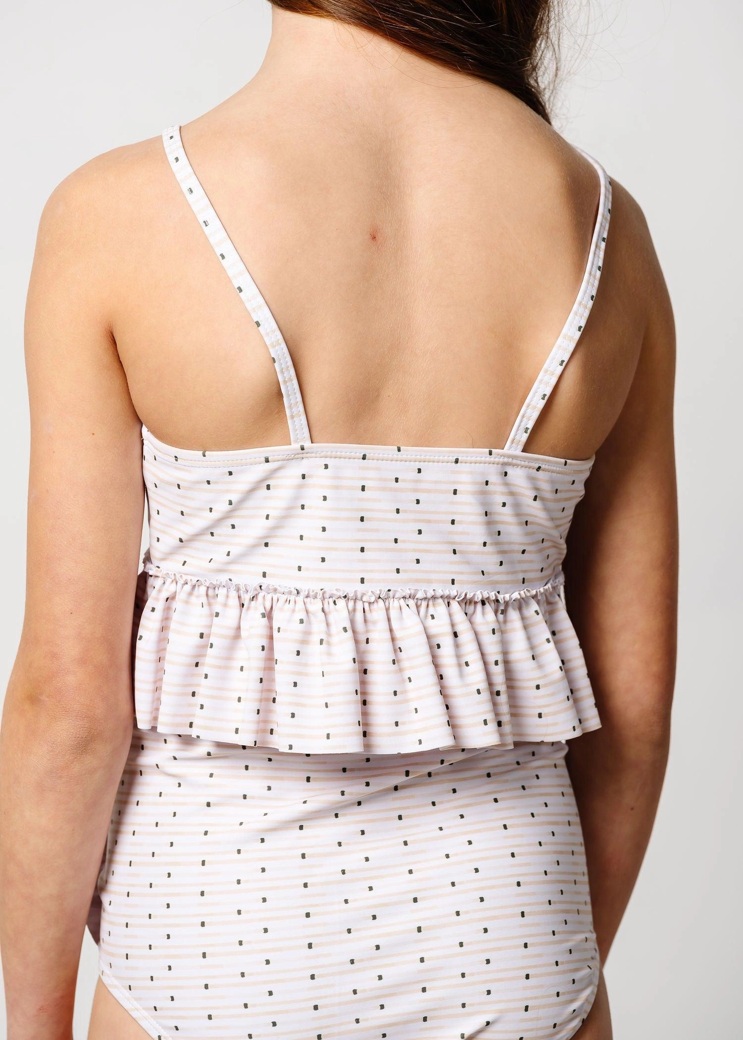 All Neutral | Youth Peplum Top