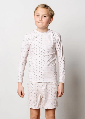 All Neutral | Youth Rashguard Top (Unisex) girls full coverage swimwear, kids swimwear for pool