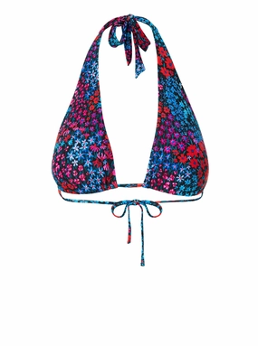 Allison Top In Bloom fashionable beach swimwear, modern womens bikinis