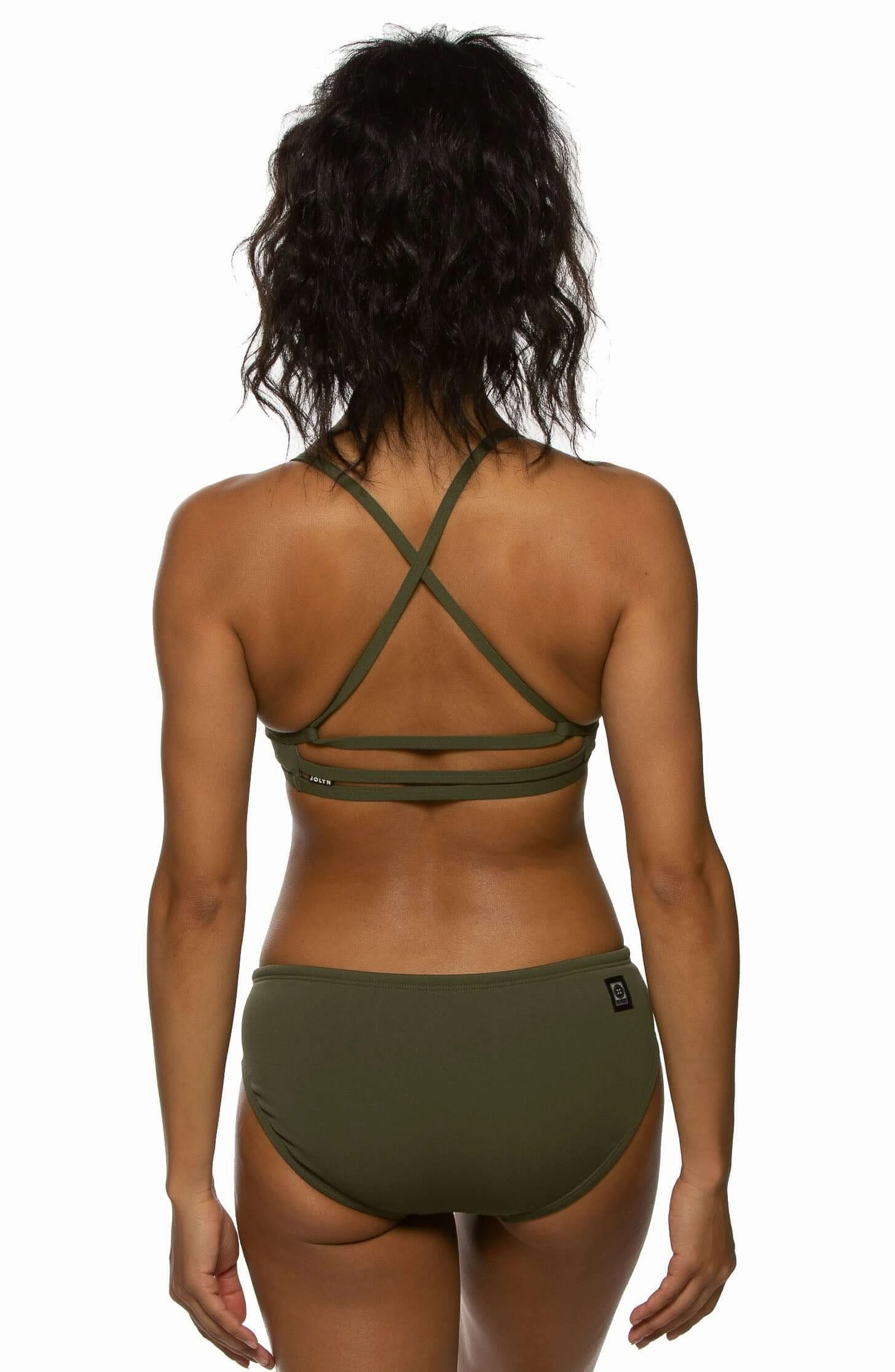 Ally Bikini Bottom - Army all types of swimwear, stylish swimwear for all body types
