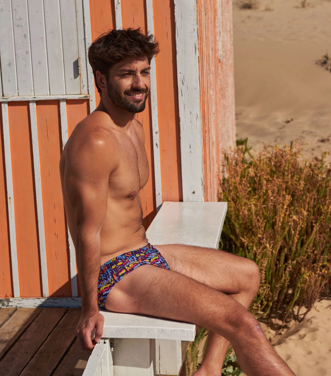 Aloha Tan Through Deep Waist Swim Brief