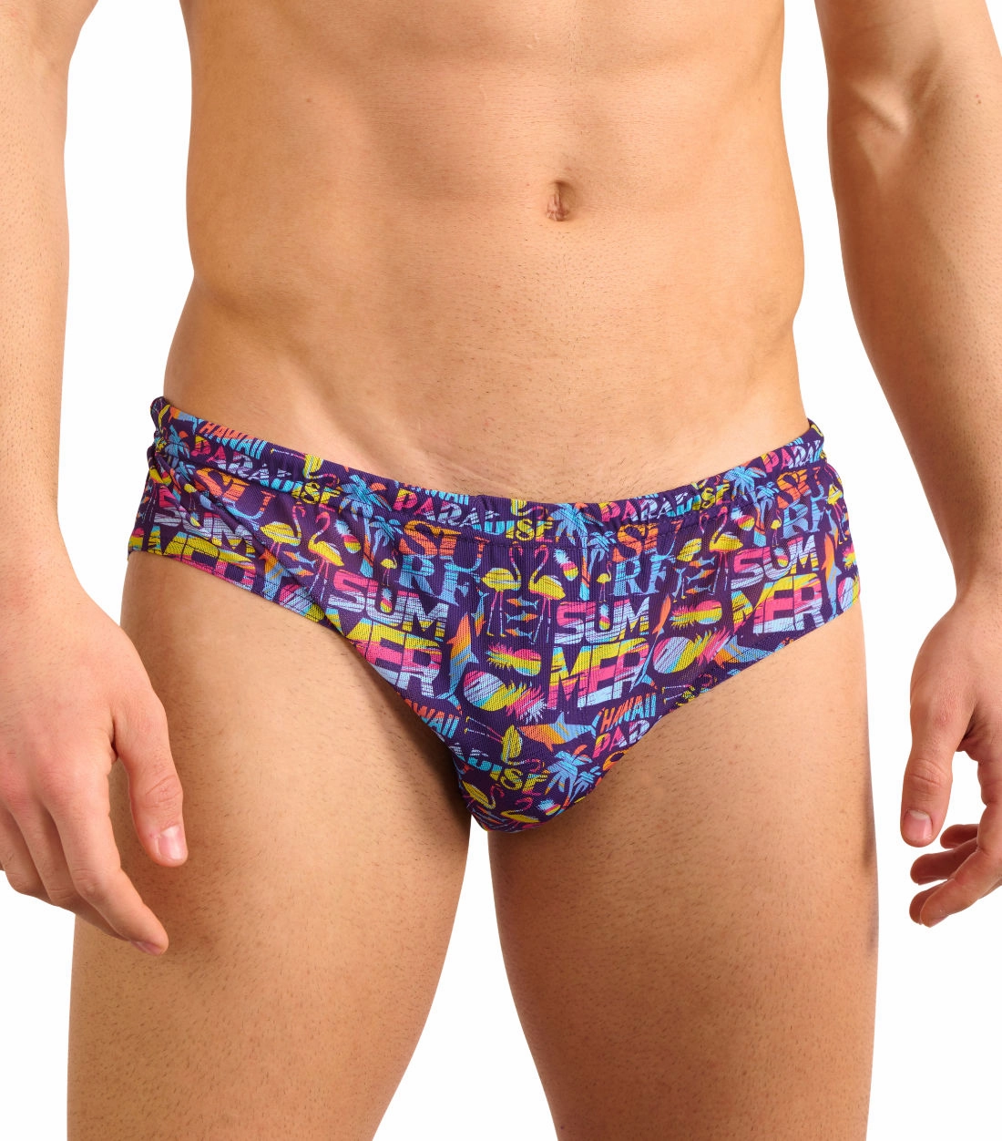 Aloha Tan Through Deep Waist Swim Brief