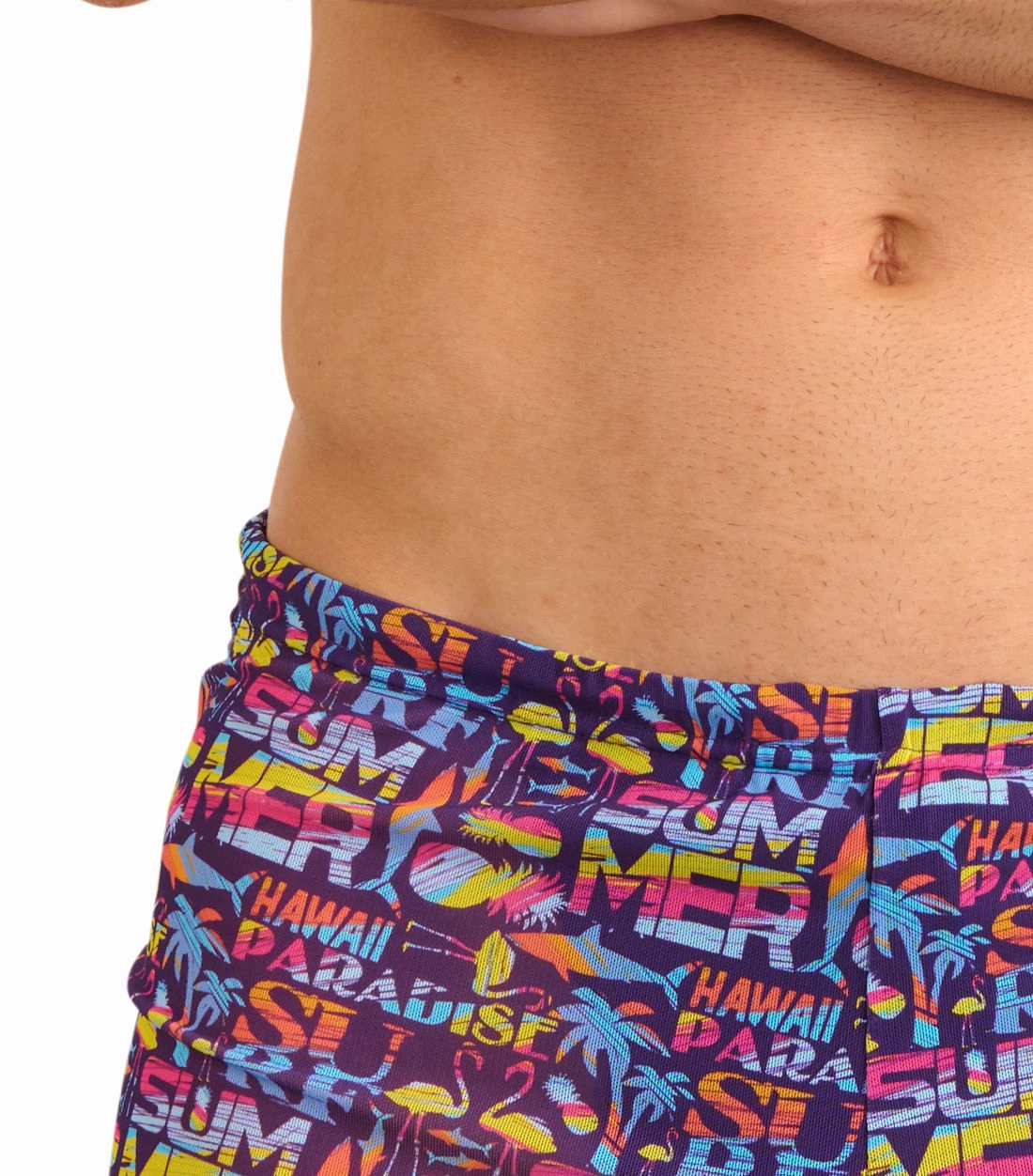 Aloha Tan Through Swim Shorts