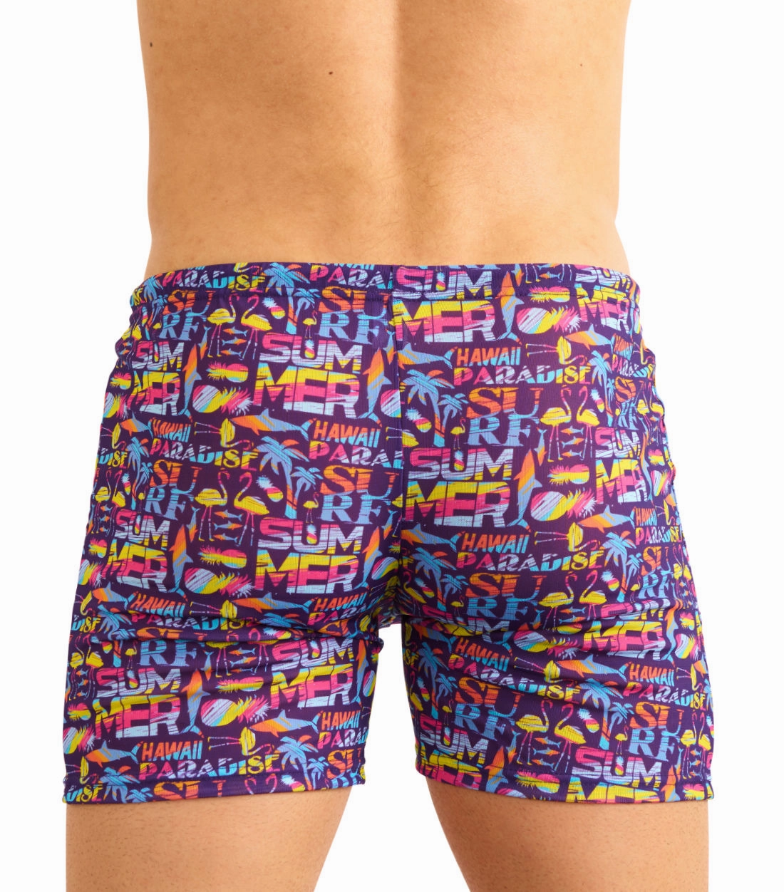Aloha Tan Through Swim Shorts