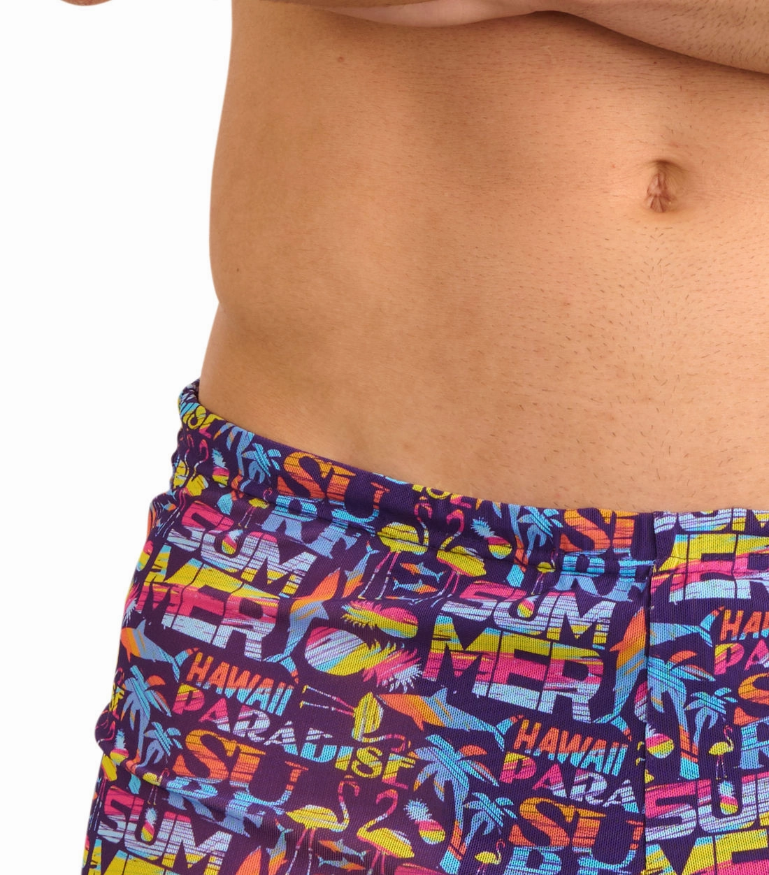 Aloha Tan Through Swim Shorts